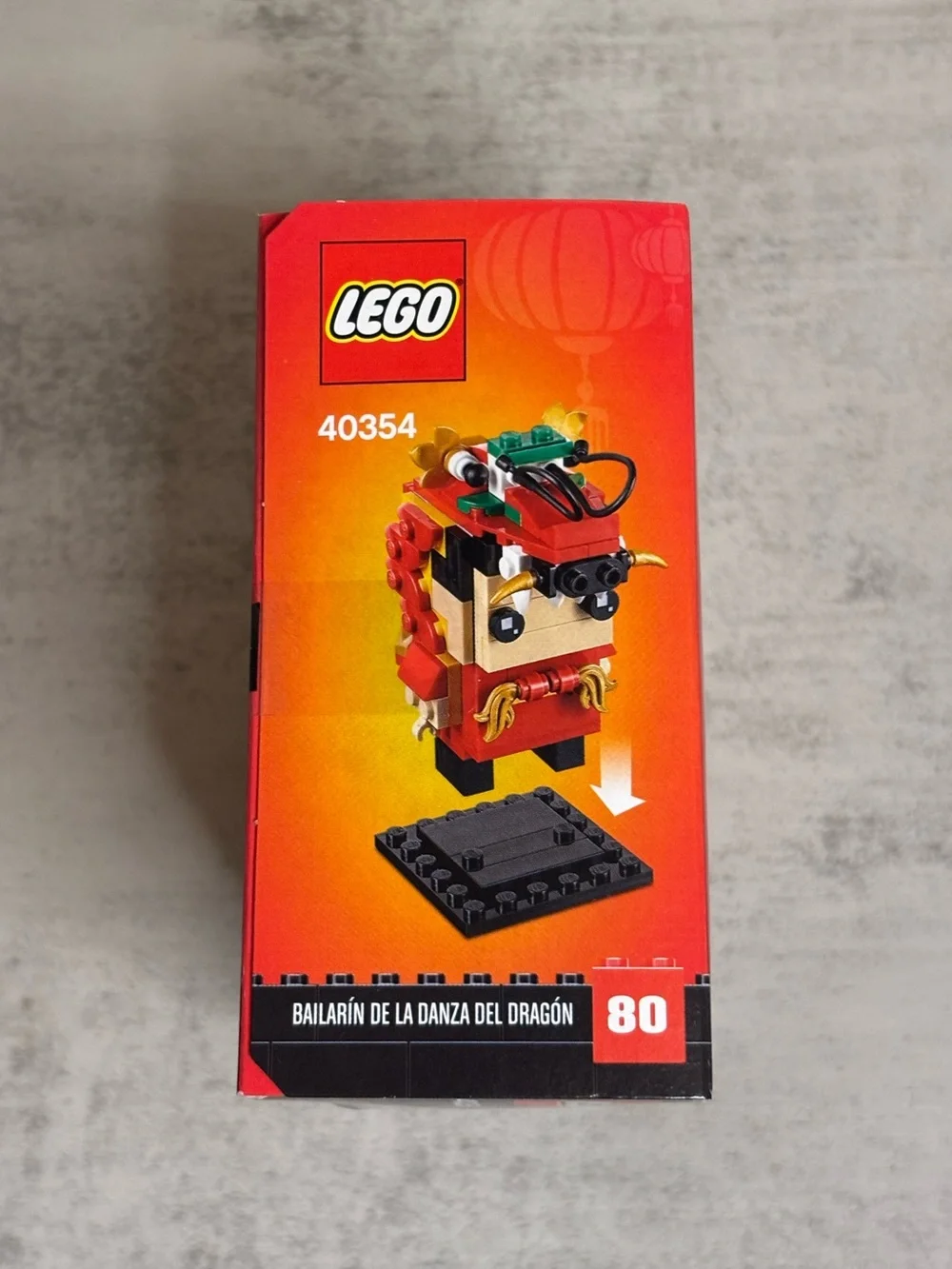 Lego BrickHeadz Dragon Dance Guy Set (#40354)